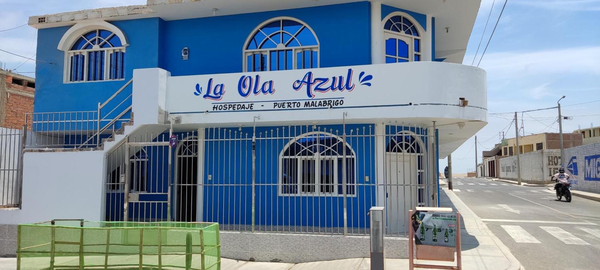 Hospedaje La Ola Azul بويرتو شيكاما المظهر الخارجي الصورة